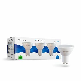 VOLTEGA 7173 VG2-S2GU10cold7W-set Simple  MR16 7W 4000K GU10  3шт.