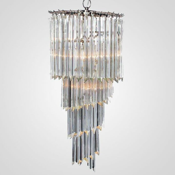 Люстра Odeon Chandelier Helix Clear 37 By Imperiumloft