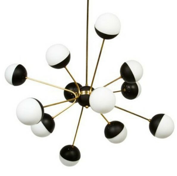 Люстра Rewire Custom Orb Chandelier In 1950 By Imperiumloft