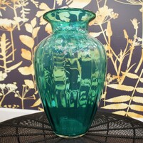 Ваза Cloyd LIDION Vase   выс. 33 см - зелен. стекло (арт.50001)