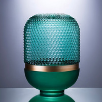 Ваза Cloyd DOTT Vase   выс. 30 см - зелен. стекло (арт.50033)