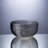Ваза Cloyd DOTT Vase   выс. 10 см - сер. стекло (арт.50028)