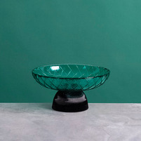 Ваза Cloyd MESO Vase   Ø20 см - зелен. стекло (арт.50022)