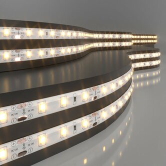 ELEKTROSTANDART Лента свет60Led 4,8W IP65 3300K теплый белый (2835 12V 60Led 4,8W IP65)(цена за 1м)