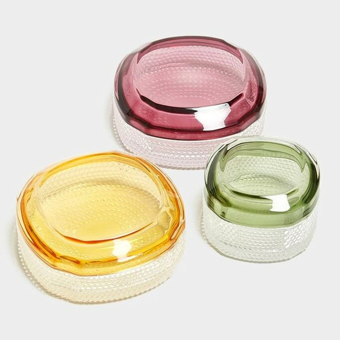 Шкатулка Cloyd CHASSE Box   шир. 9 см - зелен. стекло (арт.50013)