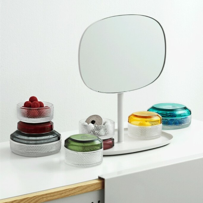 Шкатулка Cloyd CHASSE Box   шир. 9 см - зелен. стекло (арт.50013)