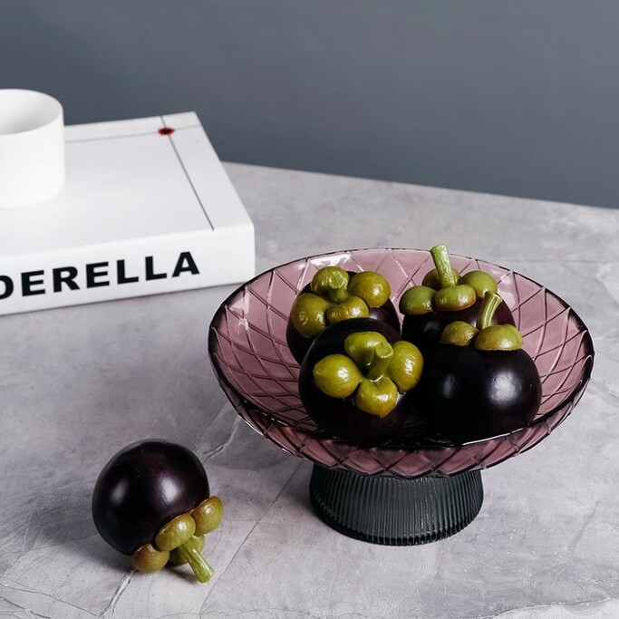 Ваза Cloyd MESO Vase   Ø20 см - фиолет. стекло (арт.50025)