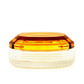 Шкатулка Cloyd CHASSE Box   шир. 13 см - желт. стекло (арт.50018)