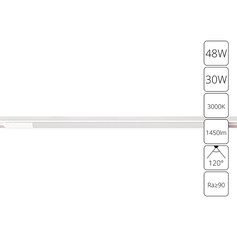 Трековая система ARTE LAMP OPTIMA A7285PL-1WH