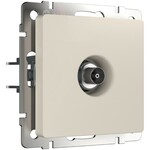 Werkel W1183062  ТВ-розетка оконечная (айвори матовый)