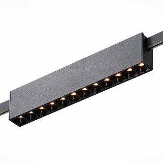 ST816.406.12 Магнитный трековый светильник FARM Черный LED 1*12W 3000K 609Lm Ra90 40 IP20 L232xW24xH