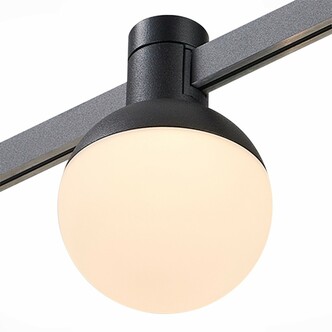 ST815.406.05 Магнитный трековый светильник FARM Черный LED 1*5W 3000K 78Lm Ra90 120 IP20 D75xH109 24