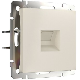 Werkel W1181062  Розетка Ethernet RJ-45 (айвори матовый)