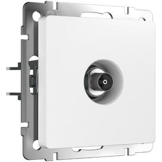 Werkel W1183061  ТВ-розетка оконечная (белый матовый)