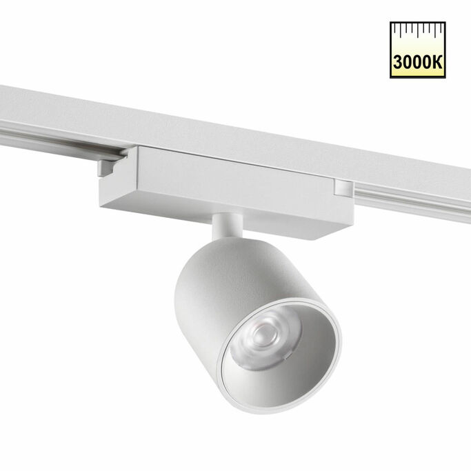 NOVOTECH 359805 PORT NT25 246 белый Светильник трековый однофазный двухжильный IP20 LED 10W 180-265V