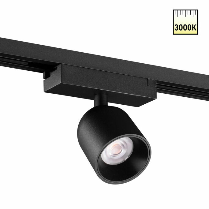 NOVOTECH 359807 PORT NT25 278 черный Светильник трековый однофазный трехжильный IP20 LED 10W 180-265