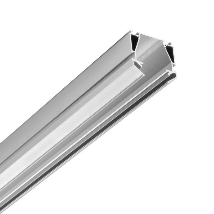 LIGHTSTAR 505420 Профиль металлический 2 м для монтажа треков TETA PRO 5050ХХ в ПВХ потолок