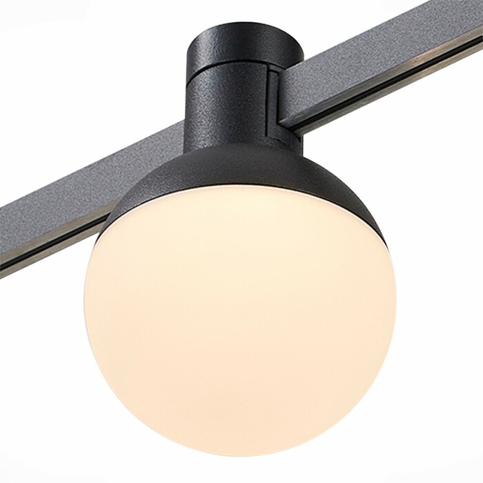 ST815.406.05 Магнитный трековый светильник FARM Черный LED 1*5W 3000K 78Lm Ra90 120 IP20 D75xH109 24