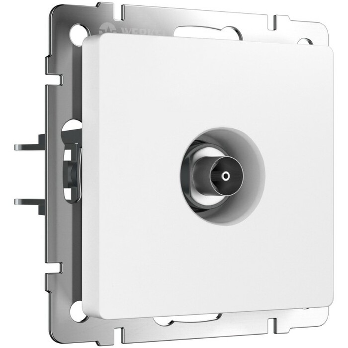 Werkel W1183061  ТВ-розетка оконечная (белый матовый)