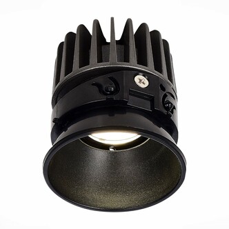 ST850.408.12 Светодиодный модуль SMART Черный LED 1*12W 2700K-6500K 960Lm Ra90 36° IP20 D69xH70 220-
