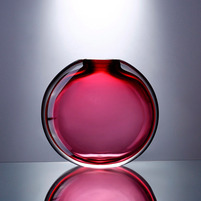 Ваза Cloyd MAZZORBO Vase   выс. 23 см - красн. стекло (арт.50045)