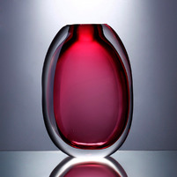 Ваза Cloyd MAZZORBO Vase   выс. 37 см - красн. стекло (арт.50044)