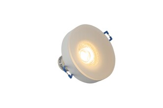 DENKIRS DK4032-WH Встраиваемый светильник, IP 20, 10 Вт, GU10, белый, алюминий пластик