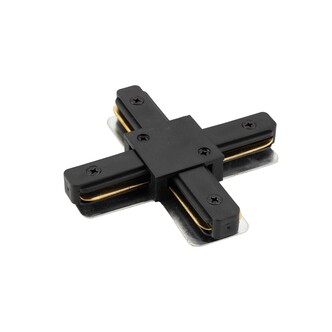 DENKIRS TR1104-BK Соединитель для шинопровода X-образный, черный