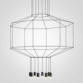 Подвесной Светильник 0299 Octagonal Square Pendan Light By Imperiumloft