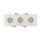DENKIRS DK3023-WH Встраиваемый светильник, IP 20, 10 Вт, GU5.3, LED, белый, пластик