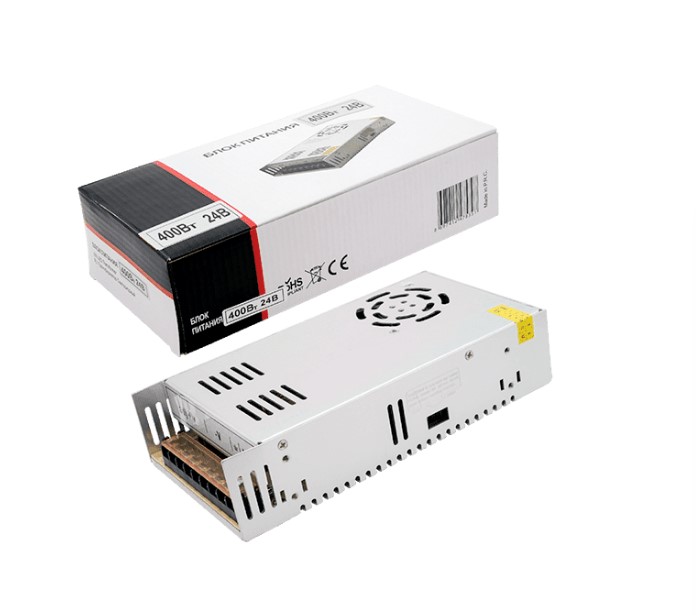 Блок питания SWG S-400-24 400W 24V 200х100х50