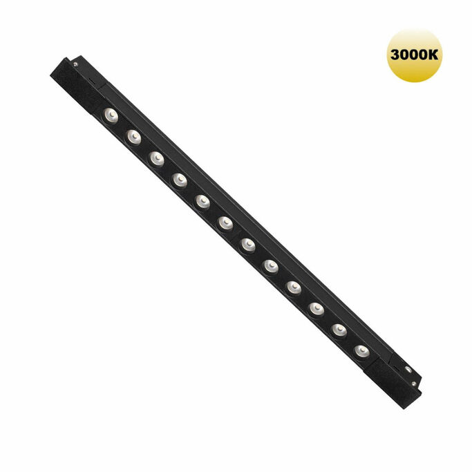 NOVOTECH 359511 SHINO NT24 000 черный Трековый светильник для низковольт. шинопровода арт.135179-135