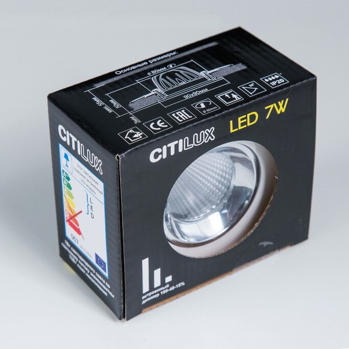 Точечный светильник CITILUX Альфа CLD001KNW6