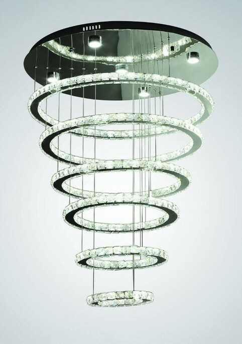 SWG 001298 Люстра светодиодная хрустальная