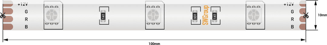 SWG 009257 Лента светодиодная SWG SWG530