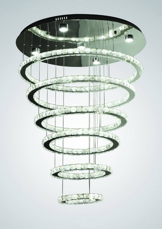 SWG 001298 Люстра светодиодная хрустальная