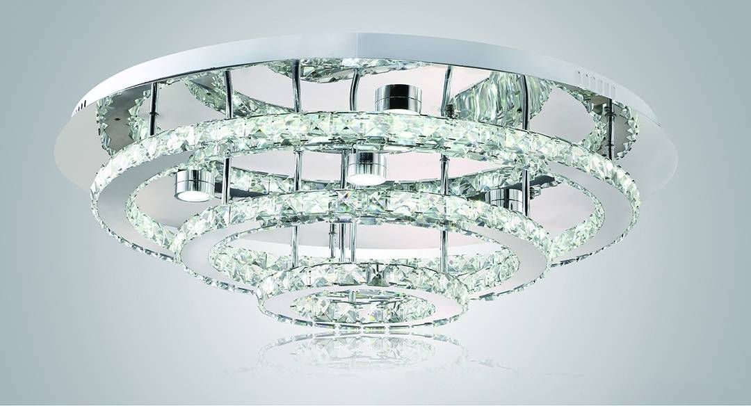 SWG 001299 Люстра светодиодная хрустальная