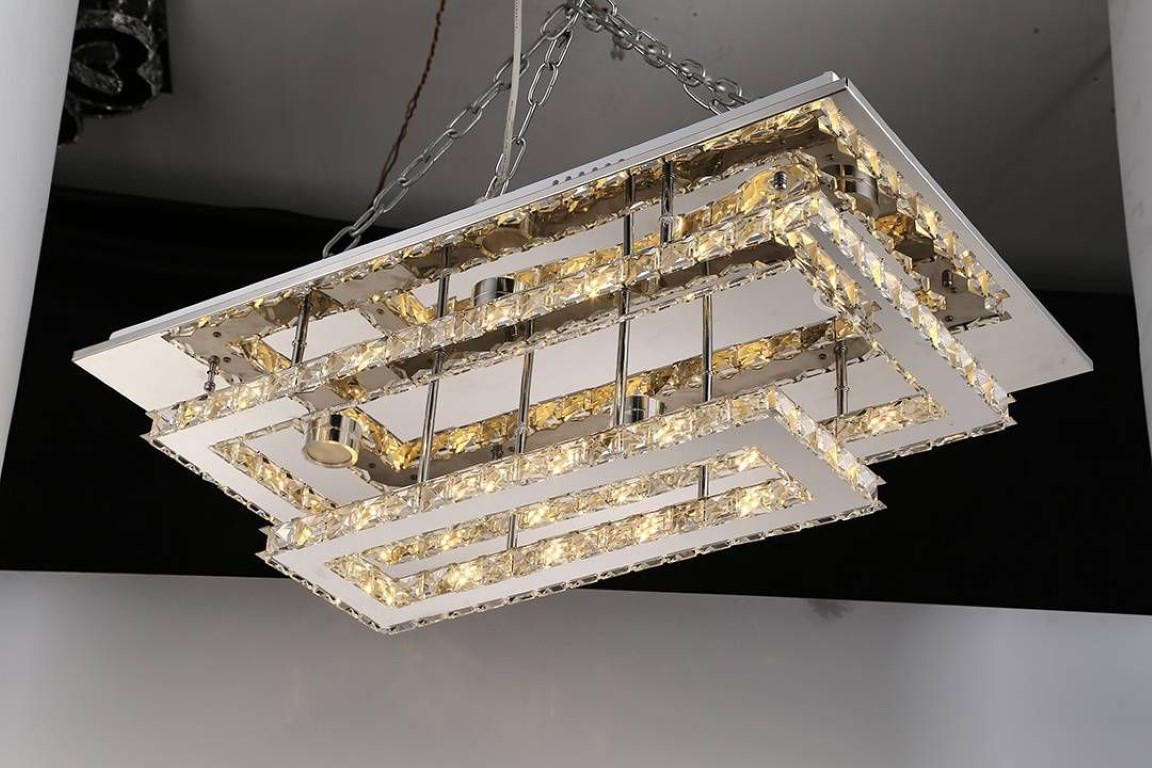 SWG 001304 Люстра светодиодная хрустальная