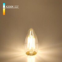 ELEKTROSTANDART BLE2736   Светодиодная лампа Свеча CD F 7W 4200K E27 (C35 прозрачный)