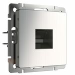 Werkel W1181002  Розетка Ethernet RJ-45 (глянцевый никель)