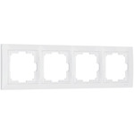 Werkel W0042001  Рамка на 4 поста Snabb basic (белый)