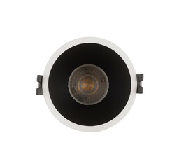 DENKIRS DK3026-WB Встраиваемый светильник, IP 20, 10 Вт, GU5.3, LED, белый черный, пластик