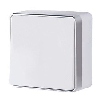 Werkel W5012001  Выключатель одноклавишный проходной Gallant (белый)
