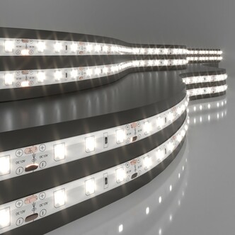 ELEKTROSTANDART 2835 12V 60Led 4,8W IP65 Лента свет  60Led 4,8W IP65 4200K дневной белый(цена за 1м)