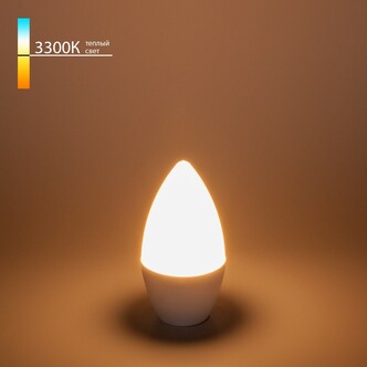 ELEKTROSTANDART BLE1421   Светодиодная лампа Свеча BLE1421 СD LED 6W 3300K E14