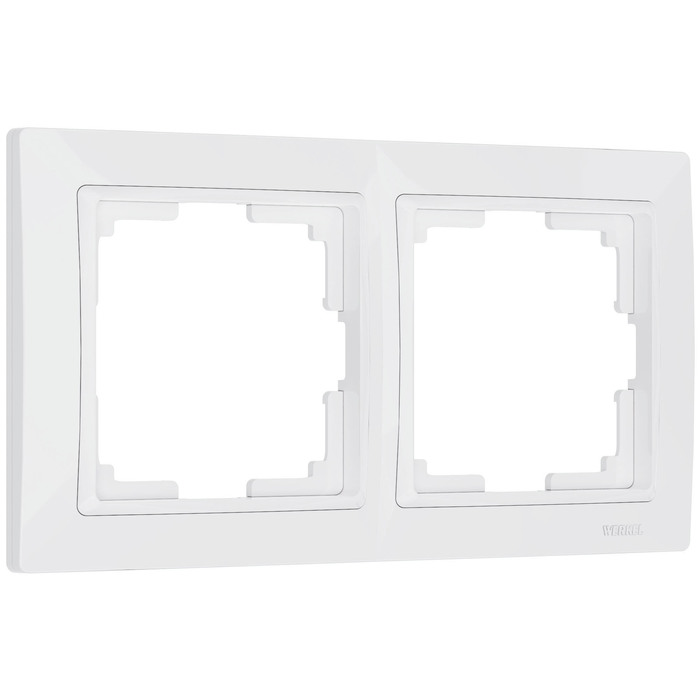 Werkel W0022001  Рамка на 2 поста Snabb basic (белый)