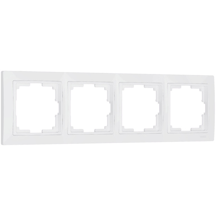 Werkel W0042001  Рамка на 4 поста Snabb basic (белый)