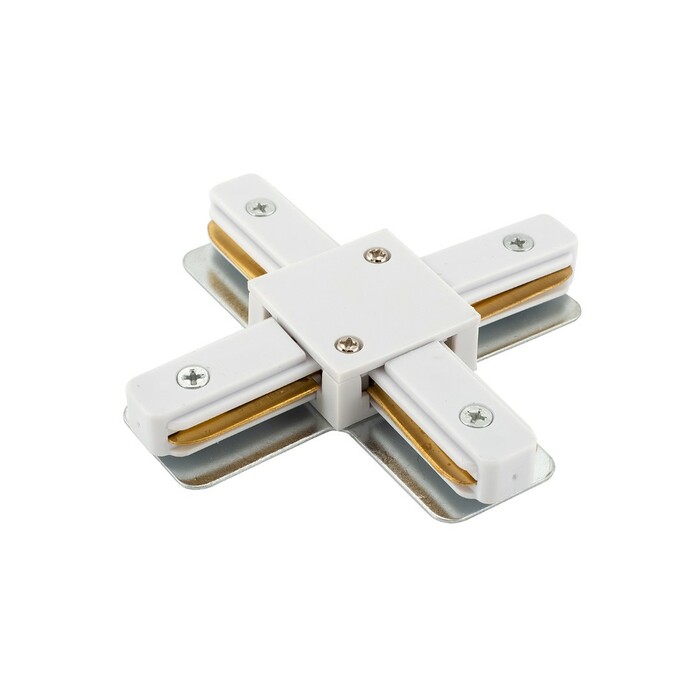 DENKIRS TR1104-WH Соединитель для шинопровода X-образный, белый