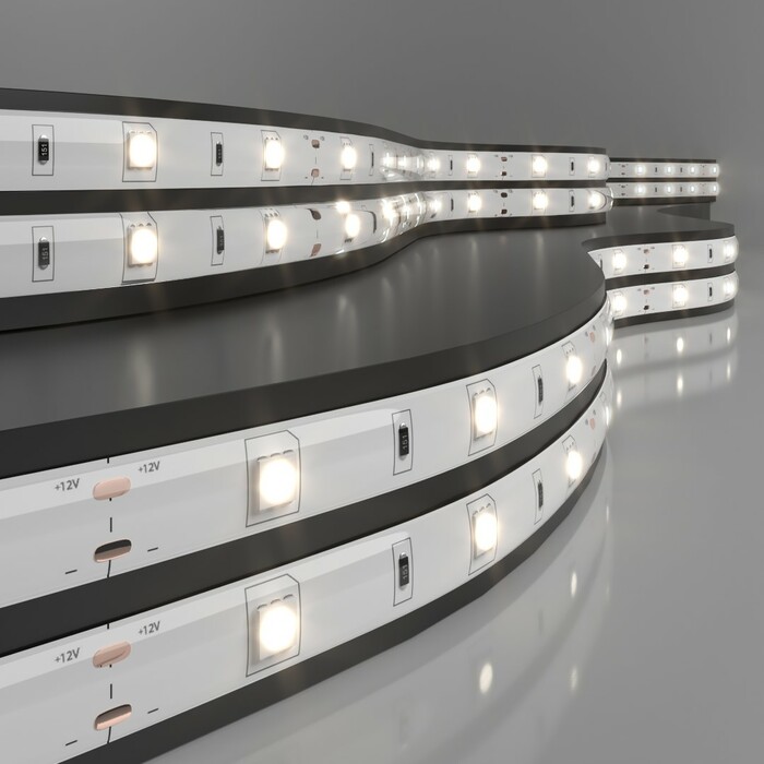 ELEKTROSTANDART 5050 12V 30Led 7,2W IP65 Лента свет 30Led 7,2W IP65 4200K дневной белый(цена за 1м)