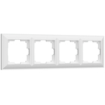 Werkel W0042201  Рамка на 4 поста Fiore (белый)